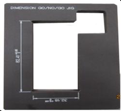 Dimension go-no-go jig