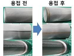 메쉬 용접 샘플 (Mesh spot sample)